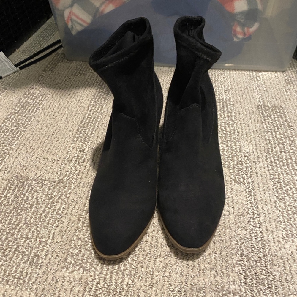 Black Suede boots